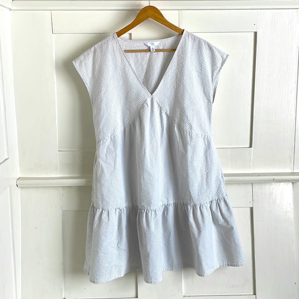 Seersucker Dress